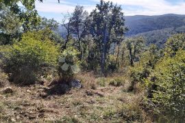 Građevinsko zemljište s pogledom na more i zelenilo, Labin, Land