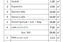 Stan na 1. katu novogradnje - 500m od mora - pogled na more, Ližnjan, Daire