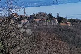 Veprinac, građevinsko zemljište sa pogledom na more, Opatija - Okolica, Земля