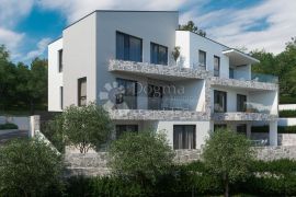 Vrbnik, apartman sa bazenom 50 m od mora, Vrbnik, Daire