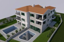 Malinska novogradnja 200 m od mora!, Malinska-Dubašnica, Apartamento