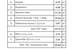 PRODAJA, STAN, VALDEBEK, NOVOGRADNJA 1SS+DB, Pula, Appartamento