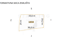 GRAĐEVINSKO ZEMLJIŠTE, PRODAJA, ZAGREB, GORNJE VRAPČE, 776 m2, Črnomerec, Tierra