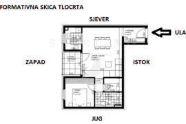 STAN+GPM, NAJAM, ZAPREŠIĆ, CENTAR, 57 m2, 2-soban, Zaprešić, Kвартира