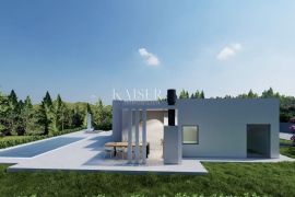 Trget - novogradnja s bazenom, 158 m2, Raša, Maison