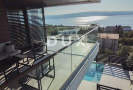 CRIKVENICA - luksuzna vila u Crikvenici s grijanim bazenom te panoramskim pogledom na more i Kvarner, Crikvenica, Maison