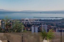 RIJEKA, BANDEROVO- stan 100m2 s panoramskim pogledom na more - 3S+DB - 1. kat + garaža 18m2, Rijeka, Apartamento