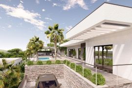 Luksuzna kuća s bazenom i pogledom na more - Crikvenica, Crikvenica, Famiglia