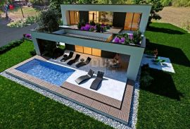 ISTRA, LABIN - Kuća modernog dizajna s bazenom, Labin, Haus