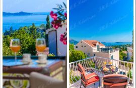Vila s bazenom na prostranom imanju s pogledom na more - Dubrovnik okolica, Dubrovnik, Haus