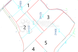 VODICE GRAĐEVINSKO  ZEMLJIŠTE U REZIDENCIJALNOM DIJELU SA POGLEDOM NA MORE Z2 – 618 M2, Vodice, أرض