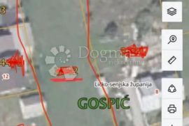 GRAĐEVINSKO ZEMLJIŠTE CENTAR GRADA GOSPIĆ, Gospić, Terrain