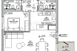 TRIBUNJ - STAN A LUKSUZNI STAN U PRIZEMLJU PRVI RED DO MORA, Tribunj, Appartement