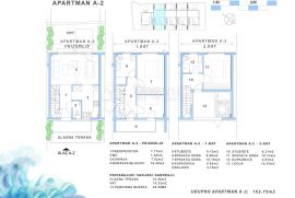 Apartman Novogradnja Novalja 108,43 m2, Novalja, Appartamento