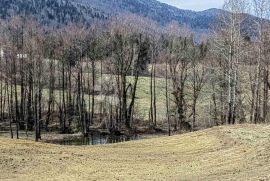 Zemljište s predivnom prirodom, potočićem i jezercem, Ogulin, Γη