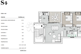 PRIMOŠTEN (DOLAC)- STAN U NOVOGRADNJI,1.KAT S4, Primošten, Wohnung