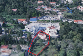 OPATIJA, IČIĆI, POLJANE- građevinsko zemljište 1333m2 + stara kuća 85m2 s pogledom na more za obiteljsku kuću/ villu/ apartmane/ kuću za iznajmljivanje - odmor s bazenom, Opatija - Okolica, Tierra