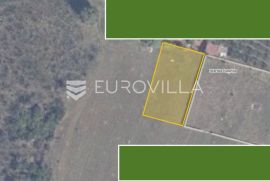 Istra, Loborika, građevinsko zemljište pravilnog oblika NKP 850 m2, Marčana, Terreno