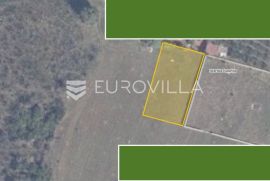 Istra, Loborika, građevinsko zemljište pravilnog oblika NKP 850 m2, Marčana, Земля