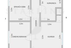 STAN, PRODAJA, ZAGREB, REMETINEC, 51 m2, 2-SOBAN, Novi Zagreb - Zapad, Appartement
