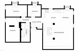 Vrhunski Penthouse Apartman Naselje Šator Jahorina 103.66m2, Pale, Wohnung