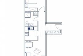 Apartman Lamela 2 dvosoban dvostrane orijentacije sa jednom spavaćom sobom dva balkona 52m2 Snježna dolina Resort Jahorina USELJIVO, Pale, Appartment