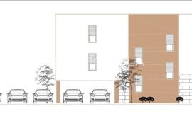 Pula, bliža okolica - moderno opremljen trosobni stan u prizemlju S2 s 96.66 m2 vrta, NKP 64.55 m2, Pula, Appartamento