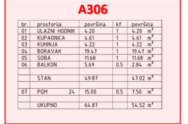 Novogradnja - dvosoban stan na 3.katu, Poreč,Istra, Poreč, Daire