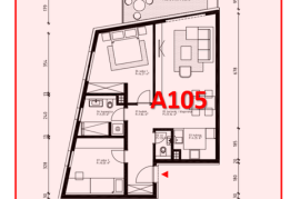 Novogradnja- dvosoban stan na 2. katu, Poreč, Istra, Poreč, Appartamento