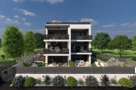 Luksuzni Penthouse s krovnom tersaom novogradnja Trogir, Trogir, Kвартира