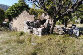 Lijepi građevinski teren sa pogledom (stara urušena kamena kuća na terenu), Vinodolska Općina, Terreno