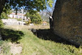 Lijepi građevinski teren sa pogledom (stara urušena kamena kuća na terenu), Vinodolska Općina, Zemljište