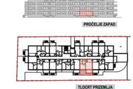 Dvosobni stan u Novogradnja s vrtom, Novi Zagreb - Istok, شقة