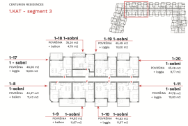 ISTRA, UMAG - Vrhunski 1S+DB s balkonom u novogradnji, Umag, Appartment