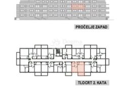Četverosobni stan na 2 katu novogradnje, Novi Zagreb - Istok, Apartamento