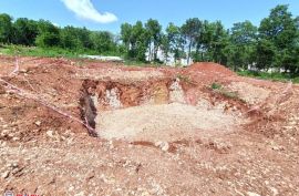 ISTRA, LABIN OKOLICA, ZEMLJIŠTE S GRAĐEVINSKOM DOZVOLOM, Labin, Terreno