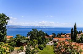 OPATIJA, LOVRAN, IKA- villa 380m2 s panoramskim pogledom na more i bazenom + uređena okućnica 700m2, Opatija - Okolica, بيت