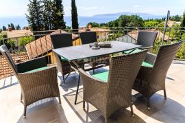 OPATIJA, LOVRAN, IKA- villa 380m2 s panoramskim pogledom na more i bazenom + uređena okućnica 700m2, Opatija - Okolica, Casa