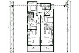 Makarska, novogradnja dvosoban stan s pogledom na more S4, Makarska, Kвартира