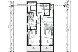 Makarska, novogradnja dvosoban stan s pogledom na more S1, Makarska, Διαμέρισμα