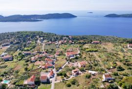 Atraktivno građevinsko zemljište 620 m2 s pogledom na more i otoke | Dozvola za izgradnju vile s bazenom | Dubrovnik, Orašac, Dubrovnik - Okolica, Zemljište