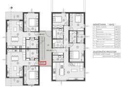 Banjole, Volme - Stan AM3, 1 soba, 66m2, vrt, Medulin, Appartement