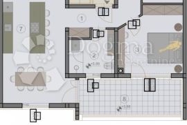 NOVOGRADNJA - Penthouse 3S+DB, Pula, Wohnung