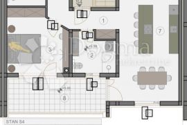 NOVOGRADNJA - Penthouse 3S+DB, Pula, Appartamento