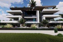 Rijeka-Trsat luksuzni stan u vrhunskoj novogradnji prizemlje 1S+DB, 93.18 m2, Rijeka, Appartement