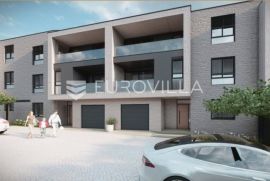 Pula, Valdebek, dvosoban stan s vrtom, novogradnja, 77,11 m2, Pula, Appartement