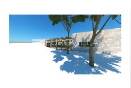 Istra, Rovinj, projekt s dozvolom za gradnju kuće 120m2 na zemljištu s maslinikom 16000m2, Rovinj, Γη