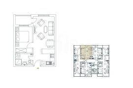 Opremljen Apartman Snježna Dolina Jahorina 38m², Pale, Daire