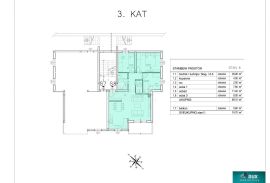VIŠKOVO, komforan 3S+DB stan od 75 m2 sa okućnicom u novogradnji, Viškovo, Διαμέρισμα
