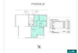 VIŠKOVO, komforan 3S+DB stan od 75 m2 sa okućnicom u novogradnji, Viškovo, Kвартира